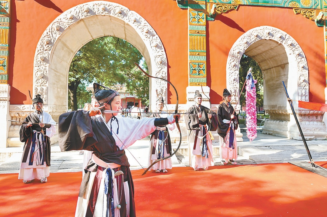 北京孔庙国子监国学文化节开幕